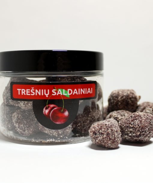 trešnių becukriai saldianai