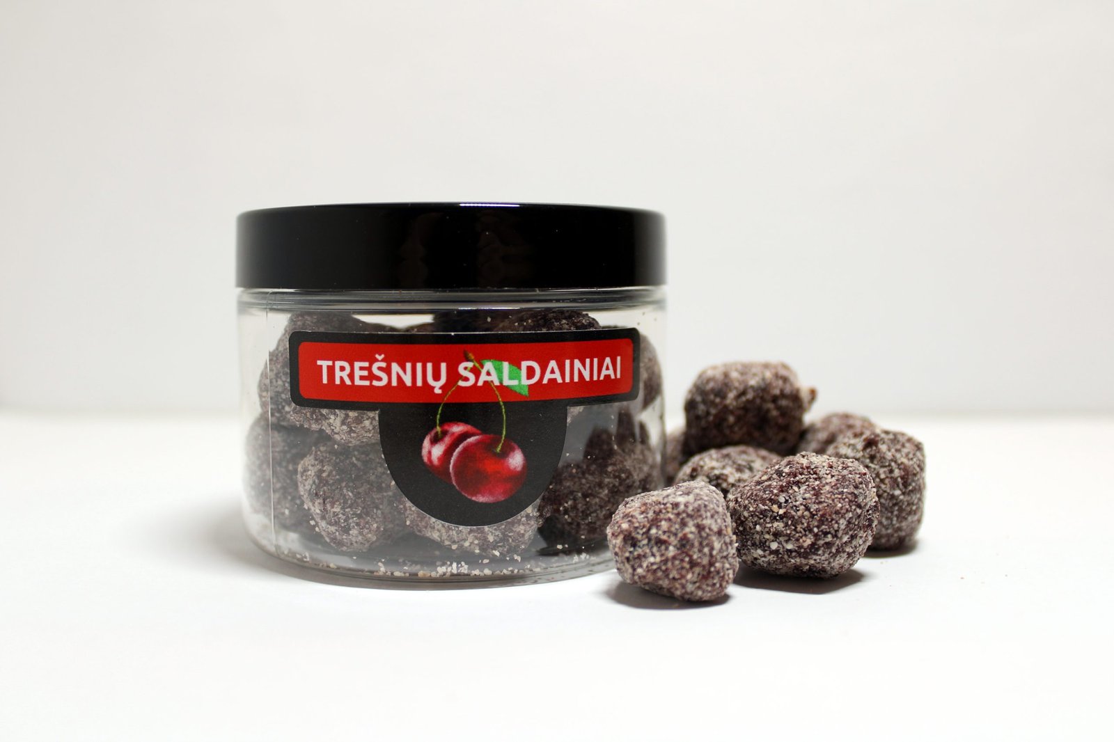 trešnių becukriai saldianai